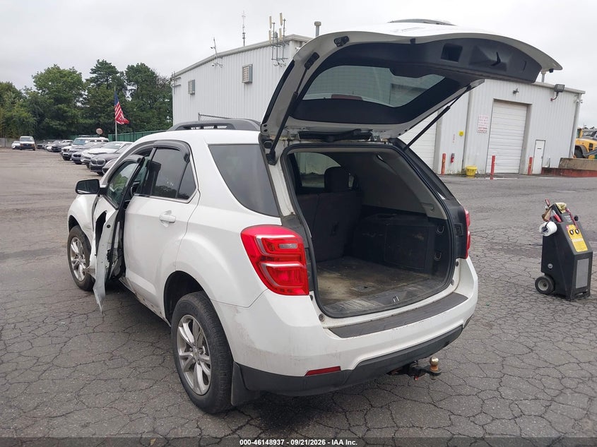Vin: 2gnalcek6g1182591, lot: 46648694, chevrolet equinox lt 20163