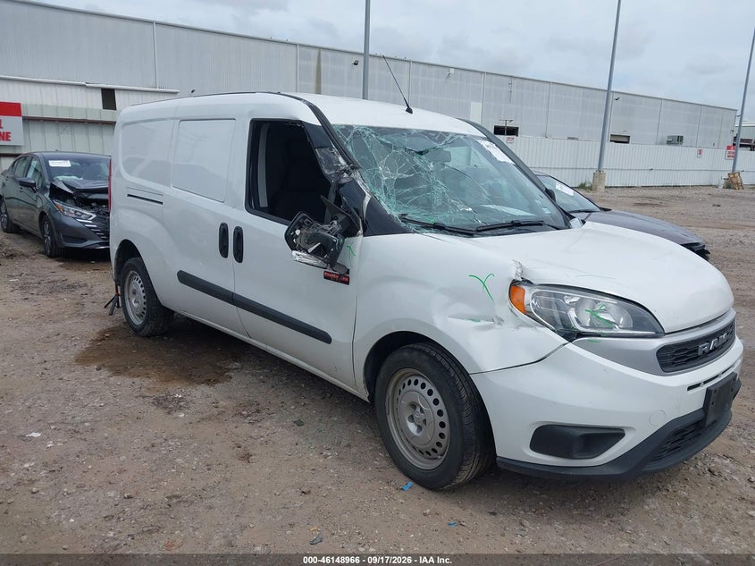 Vin: zfbhrfab8n6y28431, lot: 46648723, ram promaster city cargo van 2022 img_1