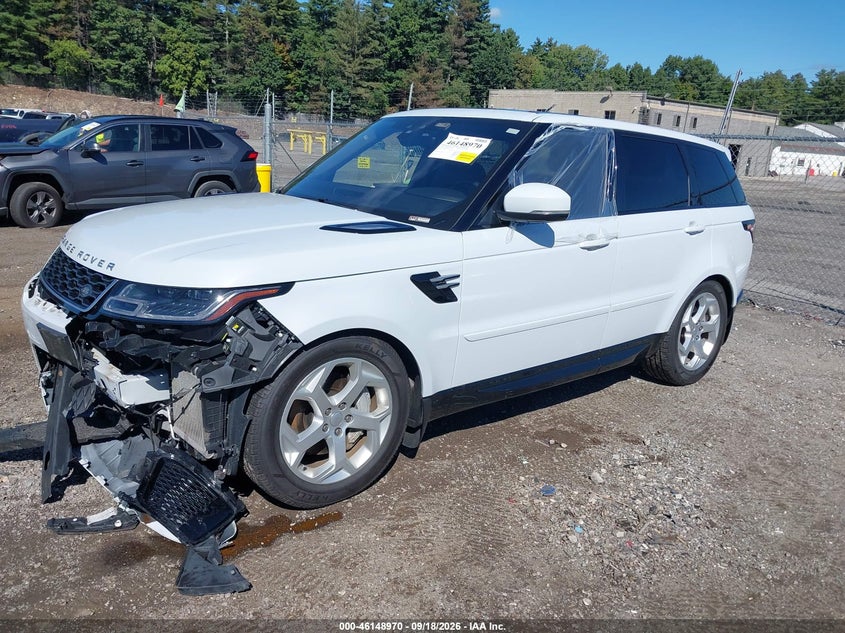 Vin: salwr2su8la702313, lot: 46648727, land rover range rover sport hse mhev 20202