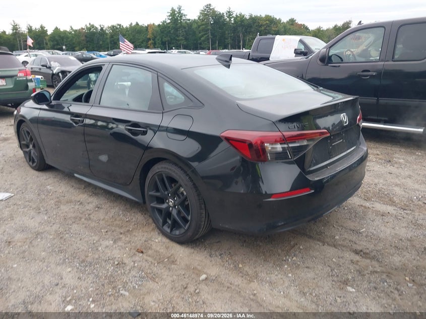 Vin: 2hgfe2f51th580838, lot: 46648731, honda civic sport 20263