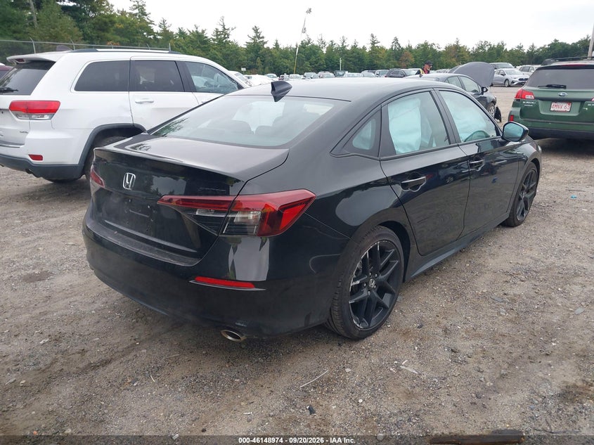 Vin: 2hgfe2f51th580838, lot: 46648731, honda civic sport 20264