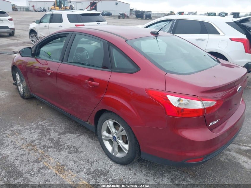 Vin: 1fadp3f26el373448, lot: 46648737, ford focus se 20143