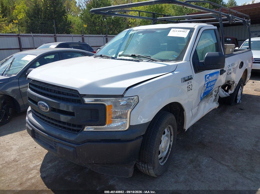 Vin: 1ftmf1c59jkf07384, lot: 46648739, ford f-150 xl 20182