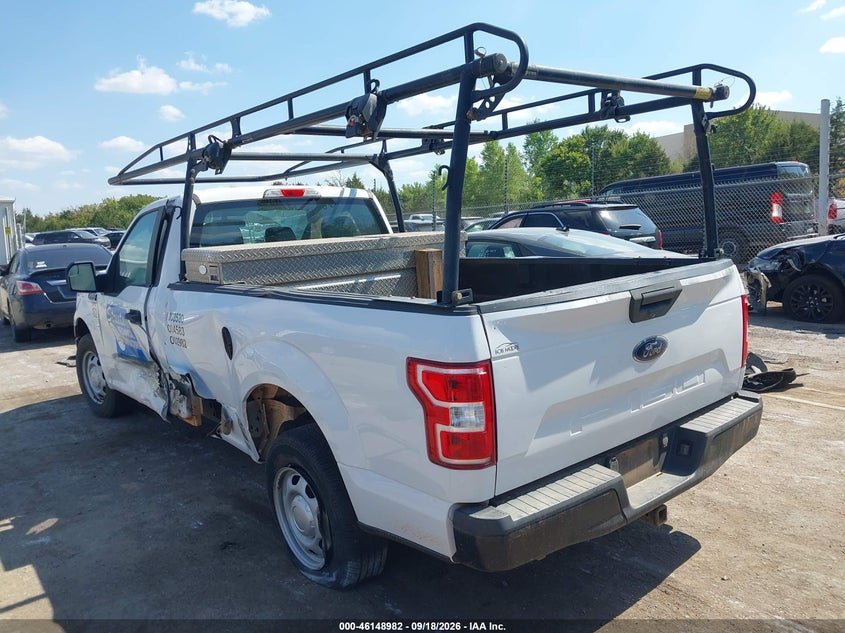 Vin: 1ftmf1c59jkf07384, lot: 46648739, ford f-150 xl 20183