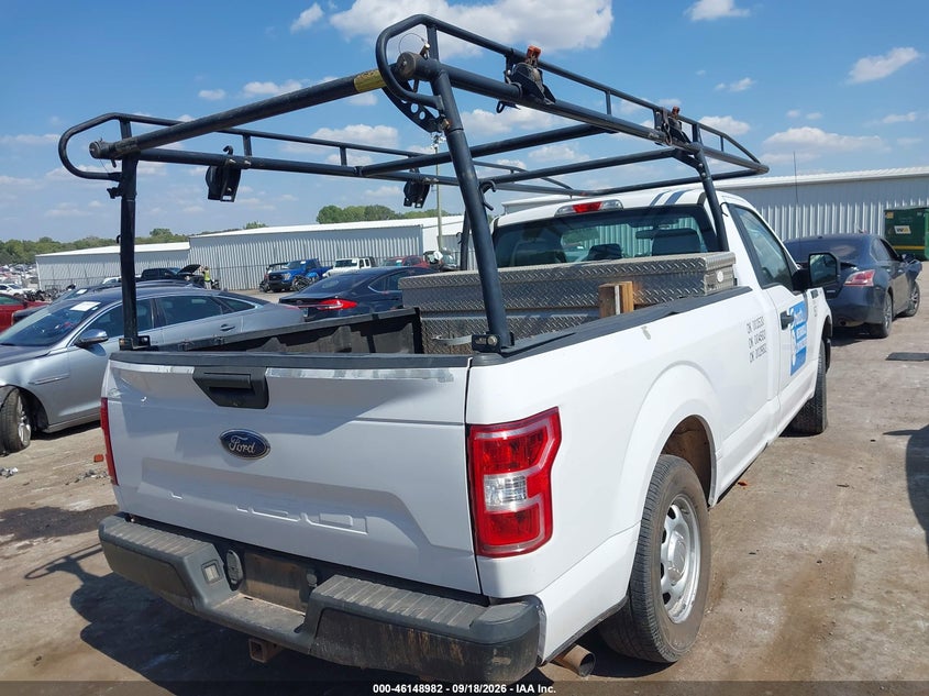 Vin: 1ftmf1c59jkf07384, lot: 46648739, ford f-150 xl 20184