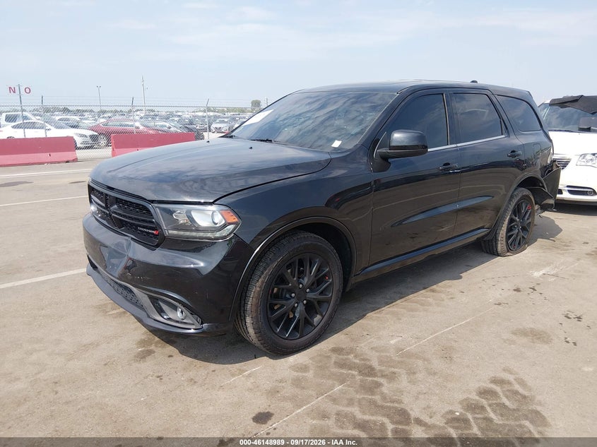 Vin: 1c4rdjag8gc456026, lot: 46648746, dodge durango sxt 20162