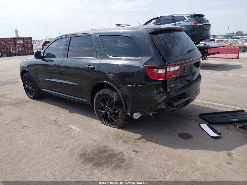 Vin: 1c4rdjag8gc456026, lot: 46648746, dodge durango sxt 20163