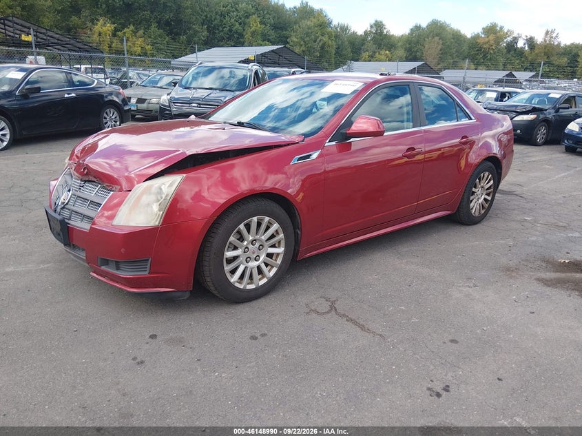 Vin: 1g6dc5ey4b0168184, lot: 46648747, cadillac cts standard 20112