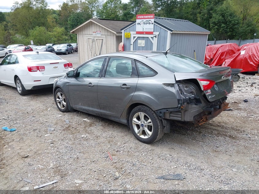 Vin: 1fadp3f29dl242495, lot: 46648760, ford focus se 20133