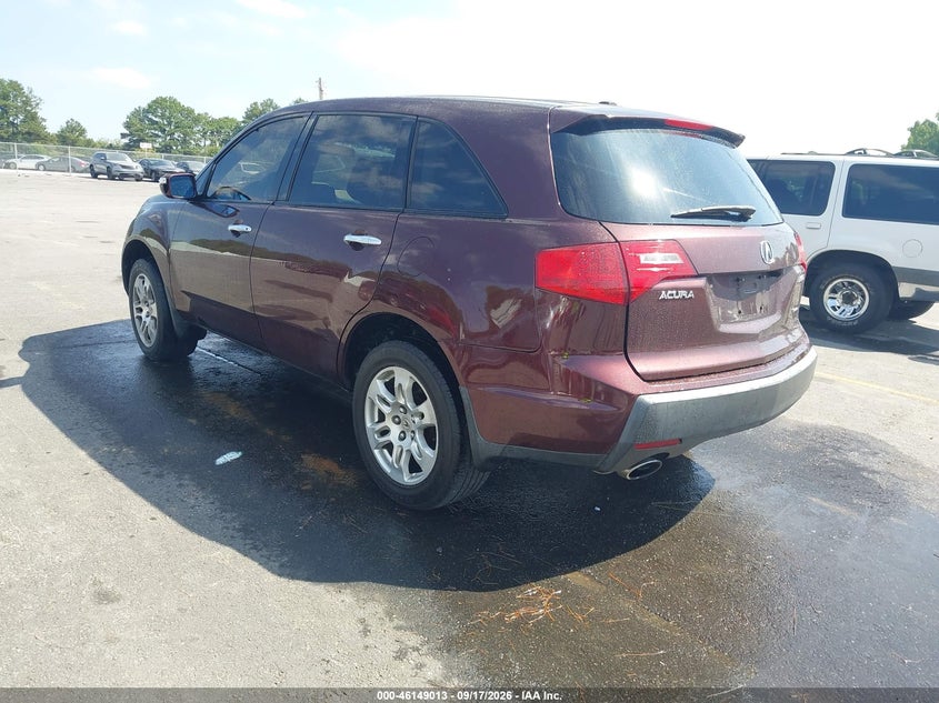 ACURA MDX 2007 VIN 2HNYD28307H519440