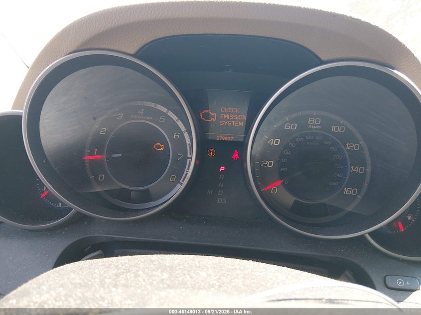 ACURA MDX 2007 VIN 2HNYD28307H519440