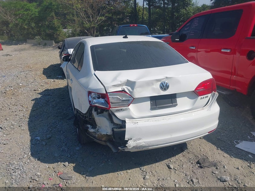 Vin: 3vwdp7aj8dm398636, lot: 46648791, volkswagen jetta 2.5l se 20133