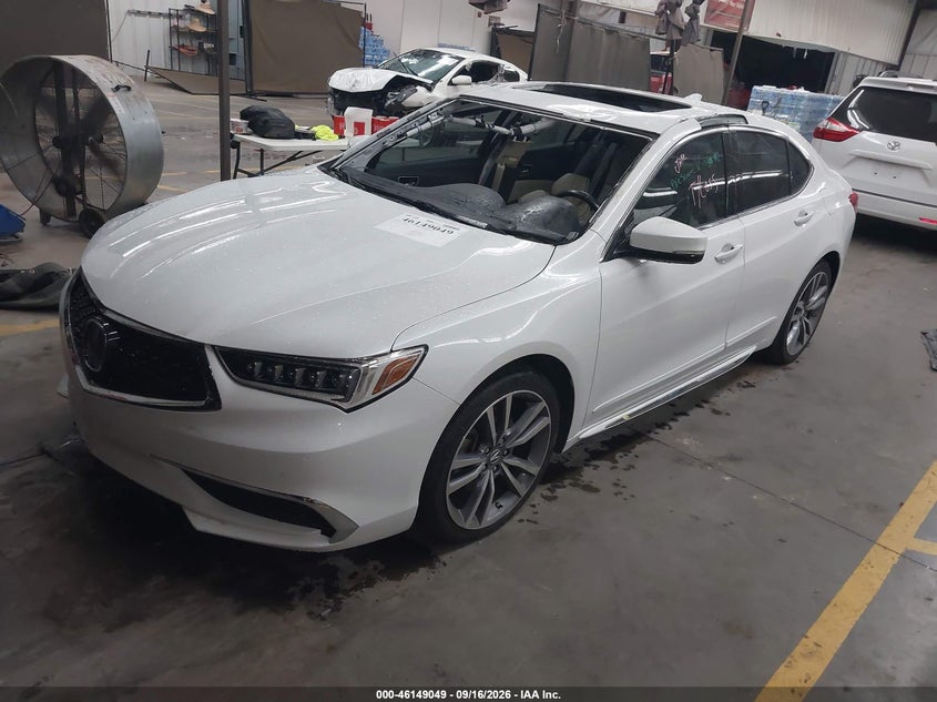 Vin: 19uub2f4xla005143, lot: 46648806, acura tlx tech package 20202