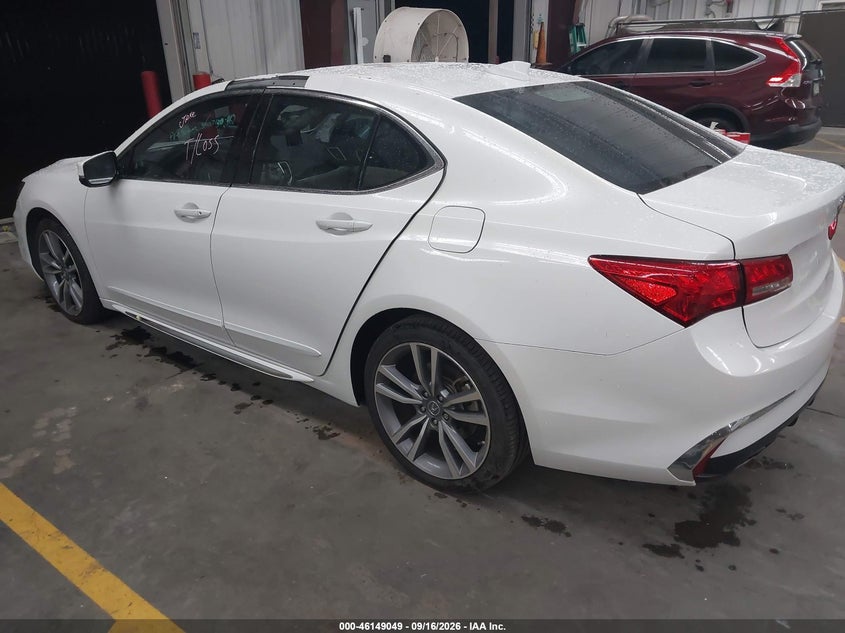 Vin: 19uub2f4xla005143, lot: 46648806, acura tlx tech package 20203