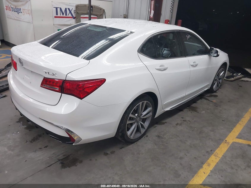 Vin: 19uub2f4xla005143, lot: 46648806, acura tlx tech package 20204
