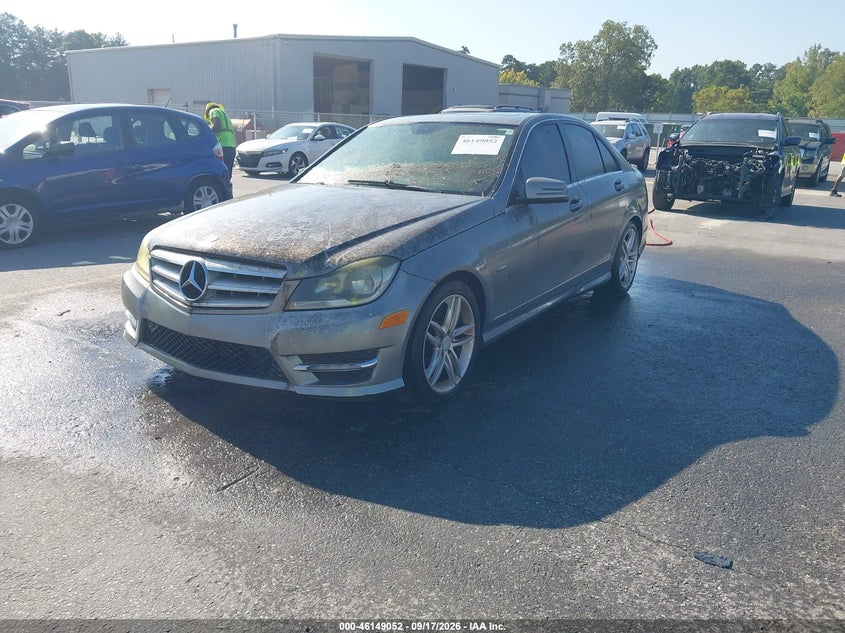 Vin: wddgf4hb7cr227895, lot: 46648809, mercedes-benz c 250 sport 20122