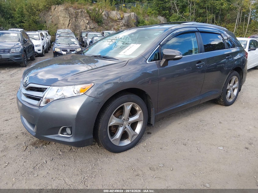 Vin: 4t3bk3bb8du091118, lot: 46648816, toyota venza le v6 20132