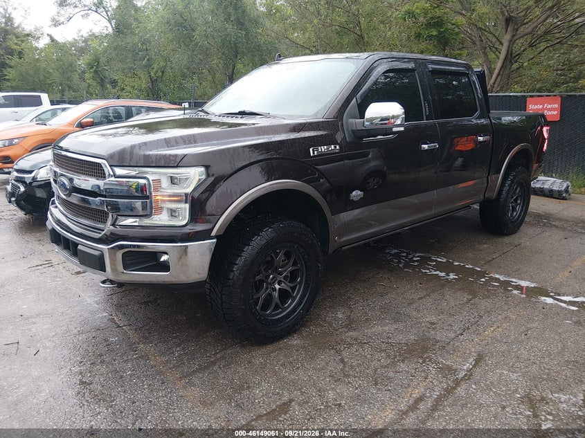 Vin: 1ftew1e40kfb81350, lot: 46648818, ford f-150 king ranch 20192