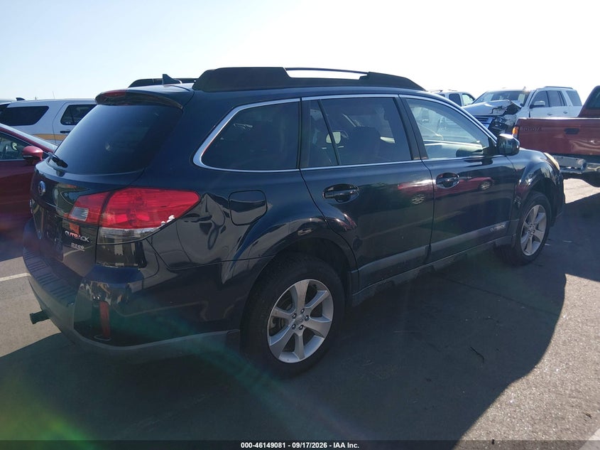 Vin: 4s4brblc3d3245889, lot: 46648838, subaru outback 2.5i limited 20134
