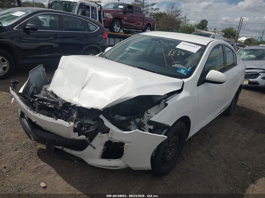 Vin: jm1bl1ug4b1408222, lot: 46648839, mazda mazda3 i sport 20112