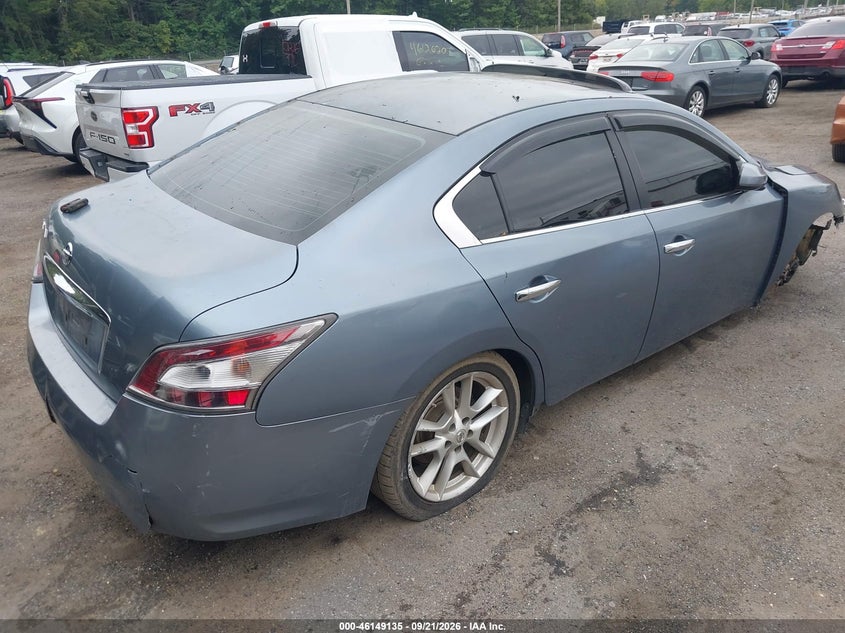 Vin: 1n4aa5apxcc821660, lot: 46648892, nissan maxima s/sv 20124