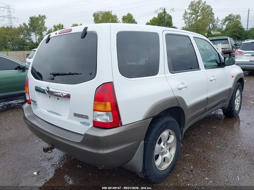 MAZDA TRIBUTE 2002 VIN 4F2CU08152KM48188