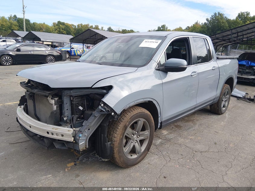 Vin: 5fpyk3f56nb022201, lot: 46648907, honda ridgeline rtl 20222