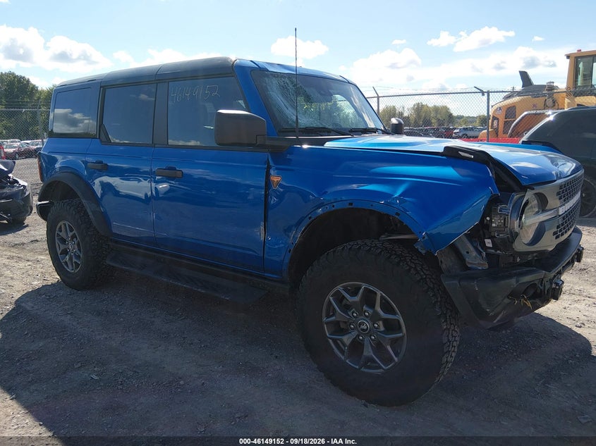 Vin: 1fmee9bp8slb39201, lot: 46648909, ford bronco badlands 2025 img_1