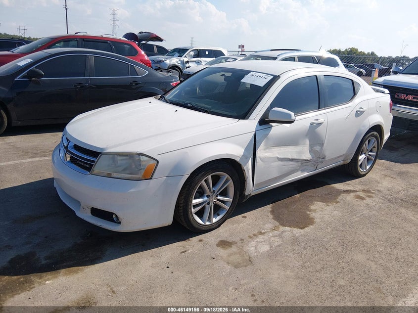 Vin: 1b3bd1fg8bn510725, lot: 46648913, dodge avenger mainstreet 20112