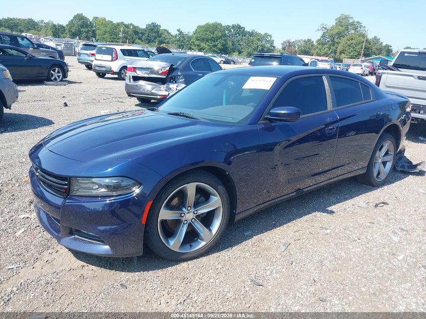 Vin: 2c3cdxhg5fh722018, lot: 46648921, dodge charger sxt 20152
