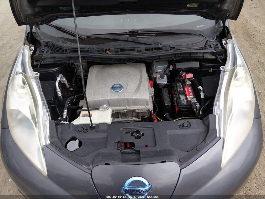 NISSAN LEAF 2013 VIN 1N4AZ0CP1DC412957