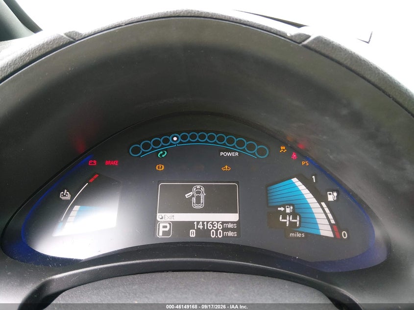 NISSAN LEAF 2013 VIN 1N4AZ0CP1DC412957