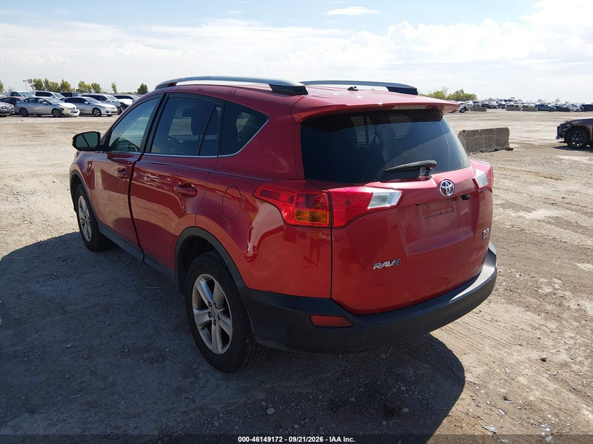 Vin: 2t3rfrev4dw044132, lot: 46648929, toyota rav4 xle 20133
