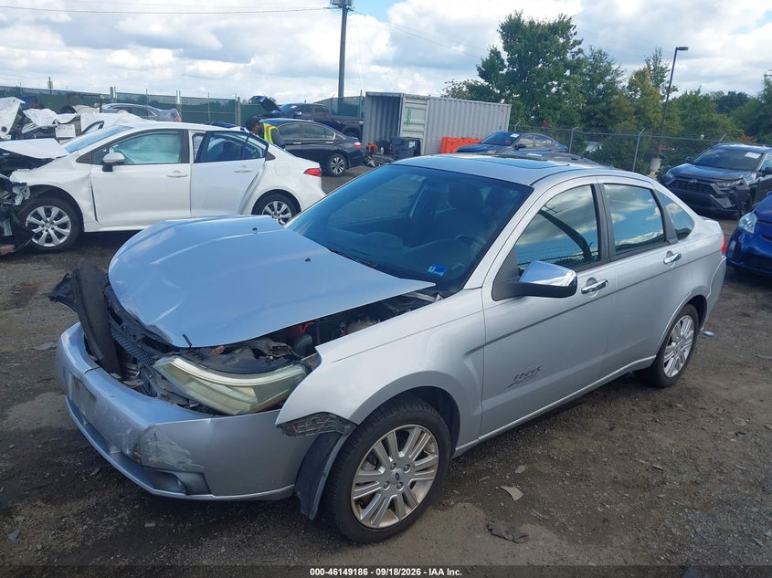 Vin: 1fahp3hn8bw124703, lot: 46648943, ford focus sel 20112