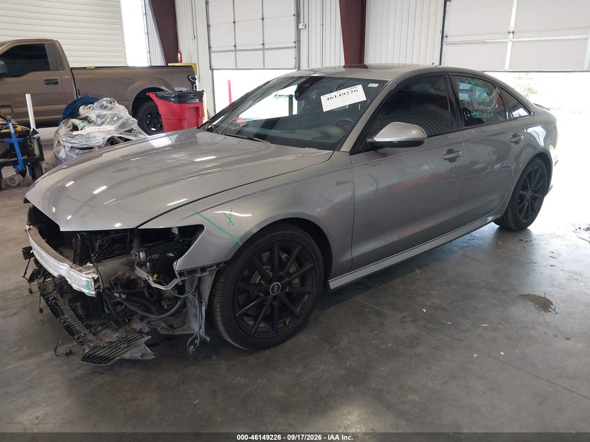 Vin: wauhgafc2gn155777, lot: 46648983, audi a6 3.0t premium plus 20162