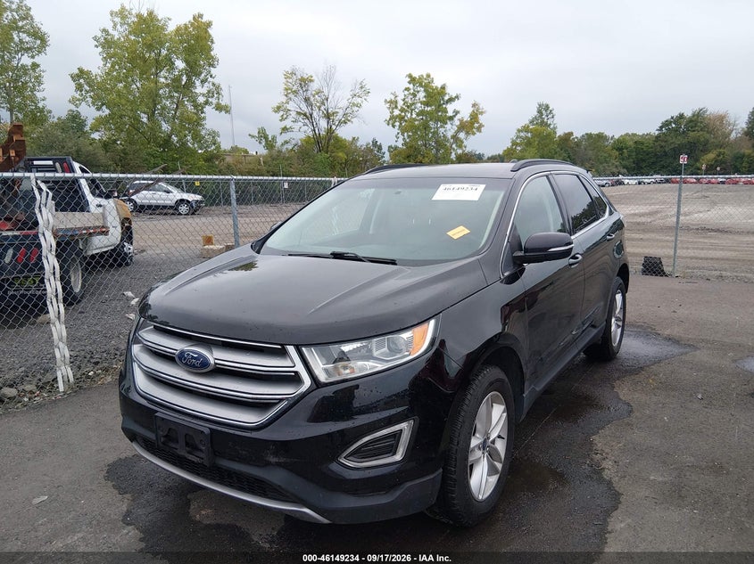 Vin: 2fmpk4j90hbb72824, lot: 46648990, ford edge sel 20172