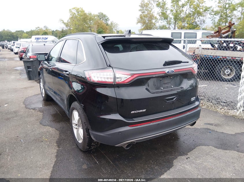 Vin: 2fmpk4j90hbb72824, lot: 46648990, ford edge sel 20173