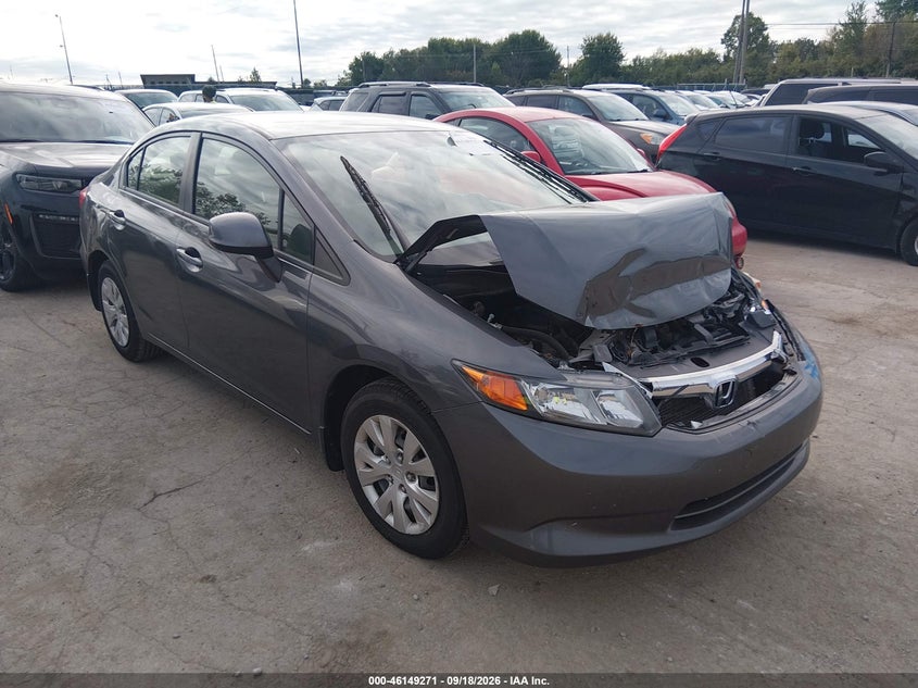 Vin: jhmfb2f55cs000800, lot: 46649028, honda civic lx 2012 img_1