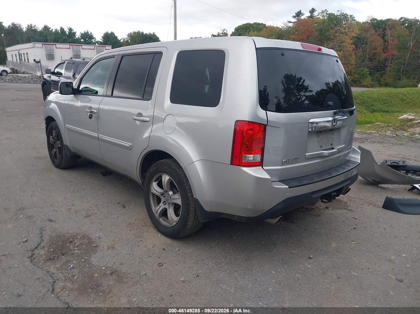 Vin: 5fnyf4h55cb042128, lot: 46649043, honda pilot ex-l 20123