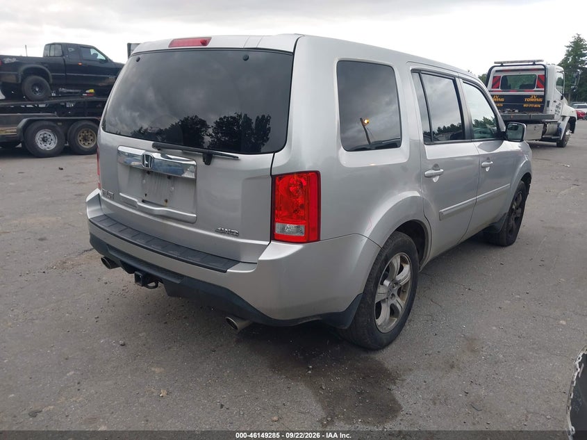 Vin: 5fnyf4h55cb042128, lot: 46649043, honda pilot ex-l 20124