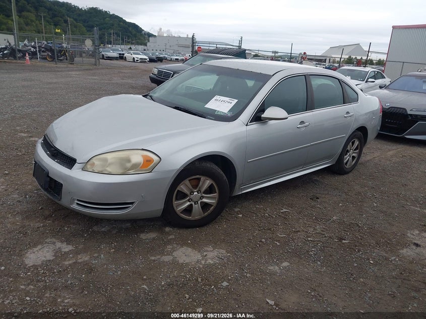 Vin: 2g1wf5e37c1149256, lot: 46649056, chevrolet impala ls 20122