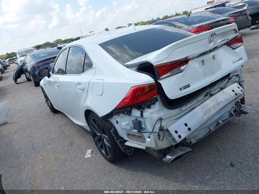 Vin: jthba1d27k5095961, lot: 46649084, lexus is 300 20193