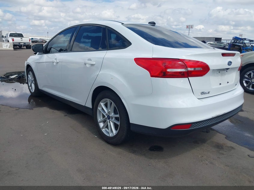 Vin: 1fadp3f27jl328397, lot: 46649086, ford focus se 20183