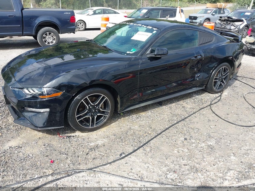 Vin: 1fa6p8th4j5166621, lot: 46649095, ford mustang ecoboost 20182