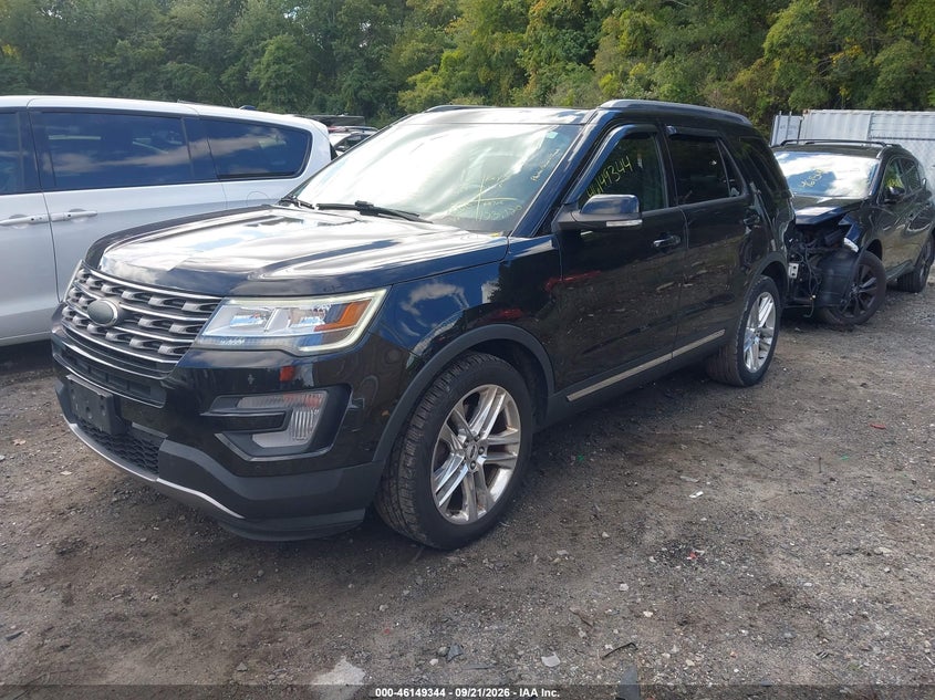 Vin: 1fm5k8d83hgc16471, lot: 46649101, ford explorer xlt 20172