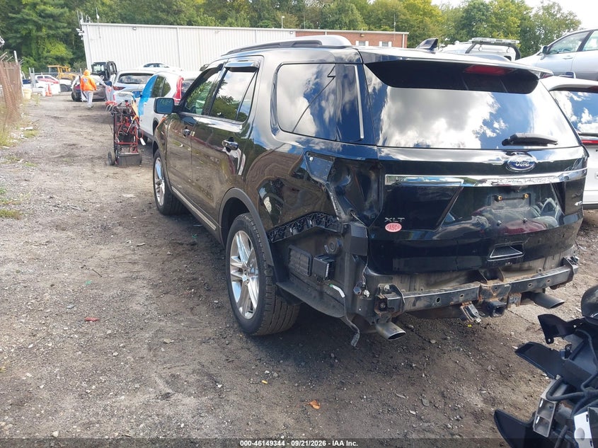 Vin: 1fm5k8d83hgc16471, lot: 46649101, ford explorer xlt 20173