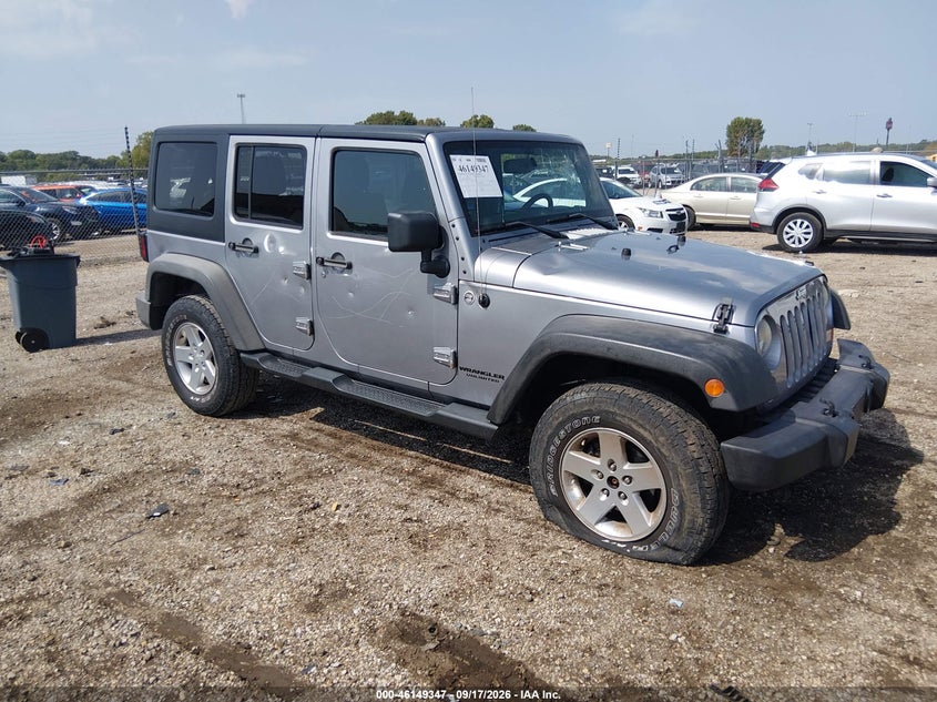 Vin: 1c4bjwdg0dl700007, lot: 46649104, jeep wrangler unlimited sport 2013 img_1