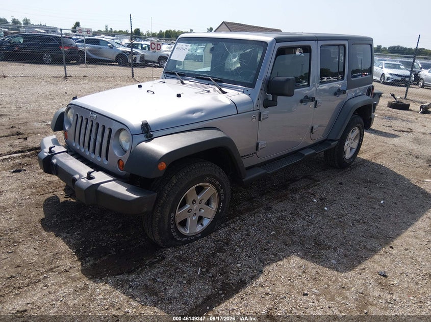 Vin: 1c4bjwdg0dl700007, lot: 46649104, jeep wrangler unlimited sport 20132