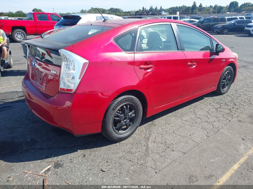 Vin: jtdkn3du1b0324909, lot: 46649105, toyota prius two 20114