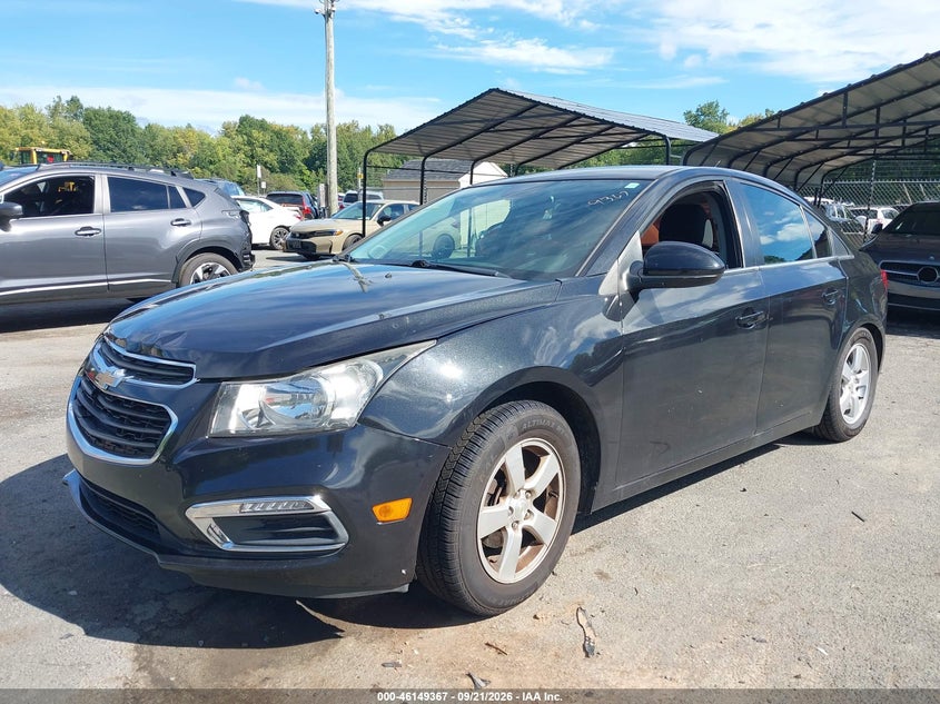 2015 Chevrolet Cruze, Правый зад, IAAI, VIN 1G1PC5SB9F7143524 — фото 2